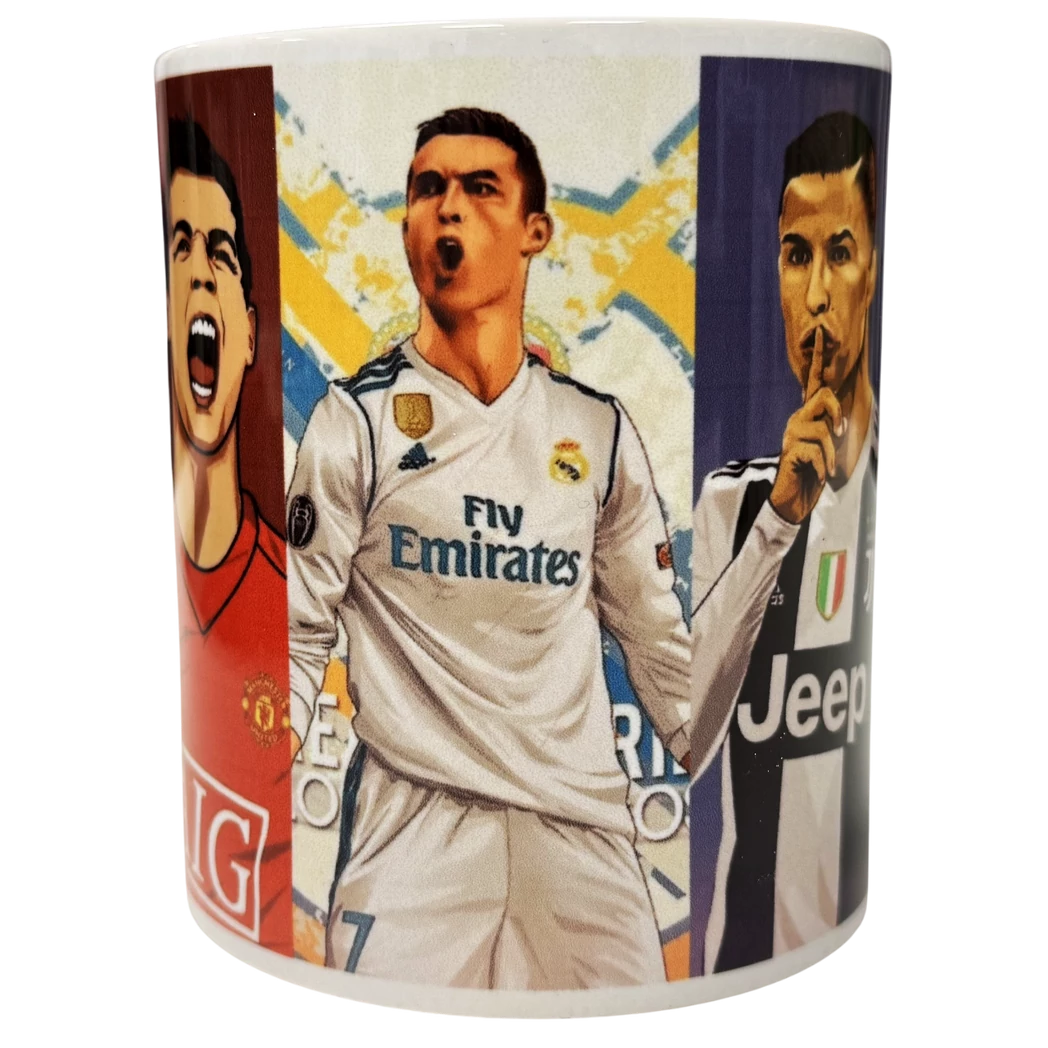 Kép 1/3 - RONALDO kerámia bögre