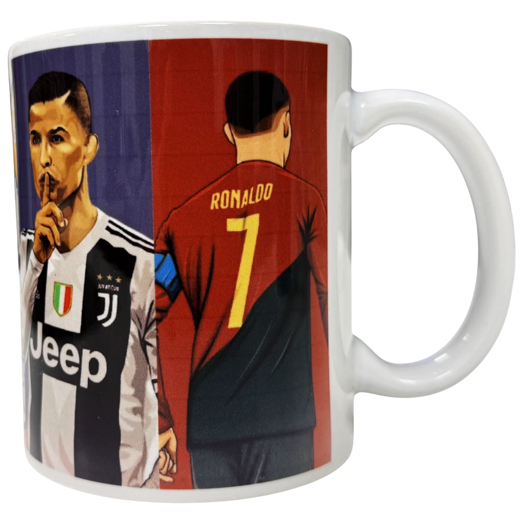 Kép 2/3 - RONALDO kerámia bögre