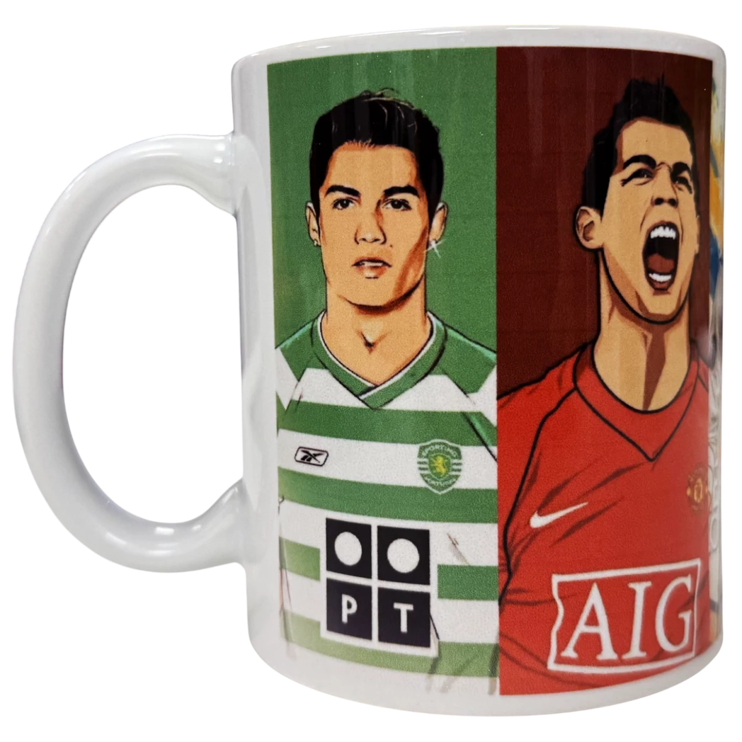 Kép 3/3 - RONALDO kerámia bögre