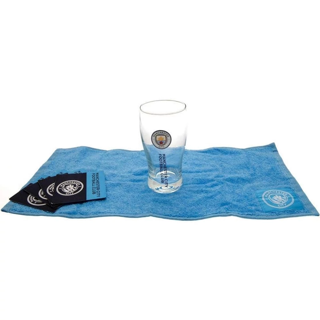 Kép 2/2 - MANCHESTER CITY mini bár szett