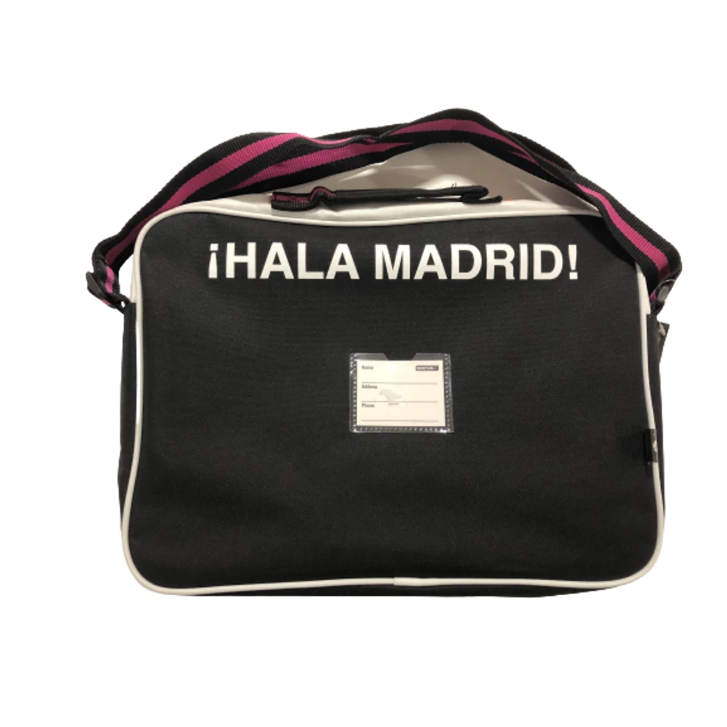 Kép 2/2 - REAL MADRID laptop táska fehér