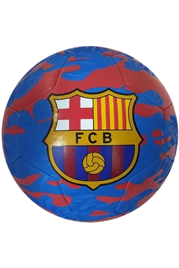 BARCELONA labda camo kék-piros