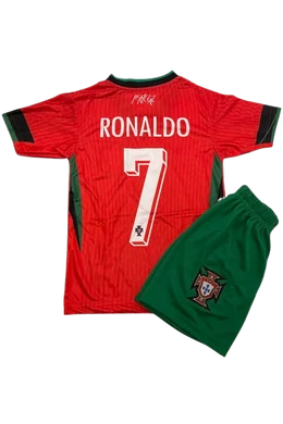 PORTUGÁL VÁLOGATOTT - Ronaldo szurkolói gyerek mez szett