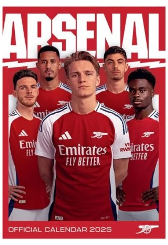 ARSENAL naptár 2025