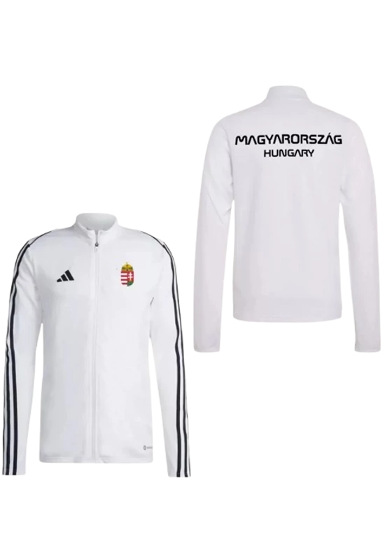 MAGYARORSZÁG melegítő felső Adidas fehér