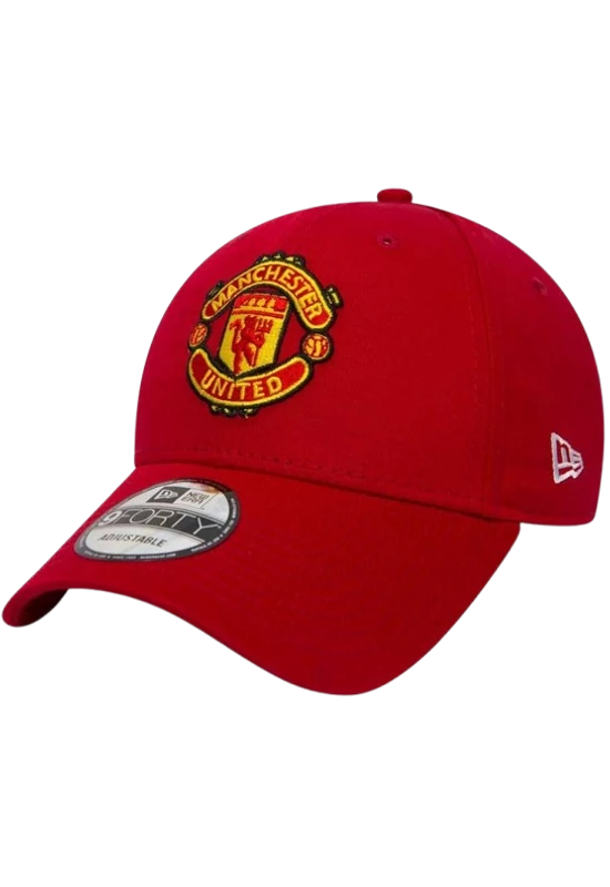 MANCHESTER UNITED felnőtt baseball sapka New Era piros