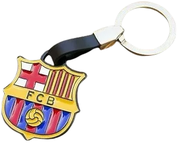 BARCELONA címeres fém kulcstartó