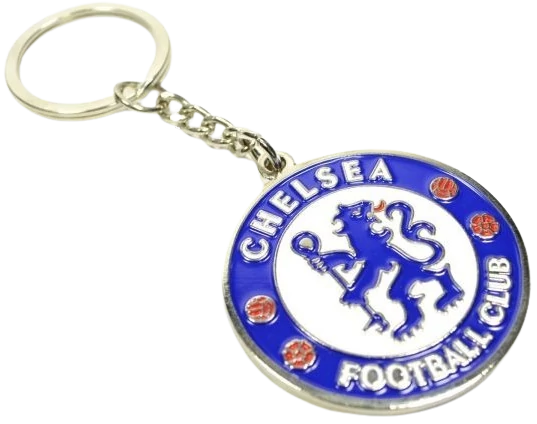 CHELSEA fém címeres kulcstartó