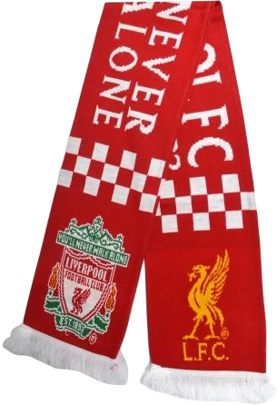 LIVERPOOL kötött sál 2 címeres