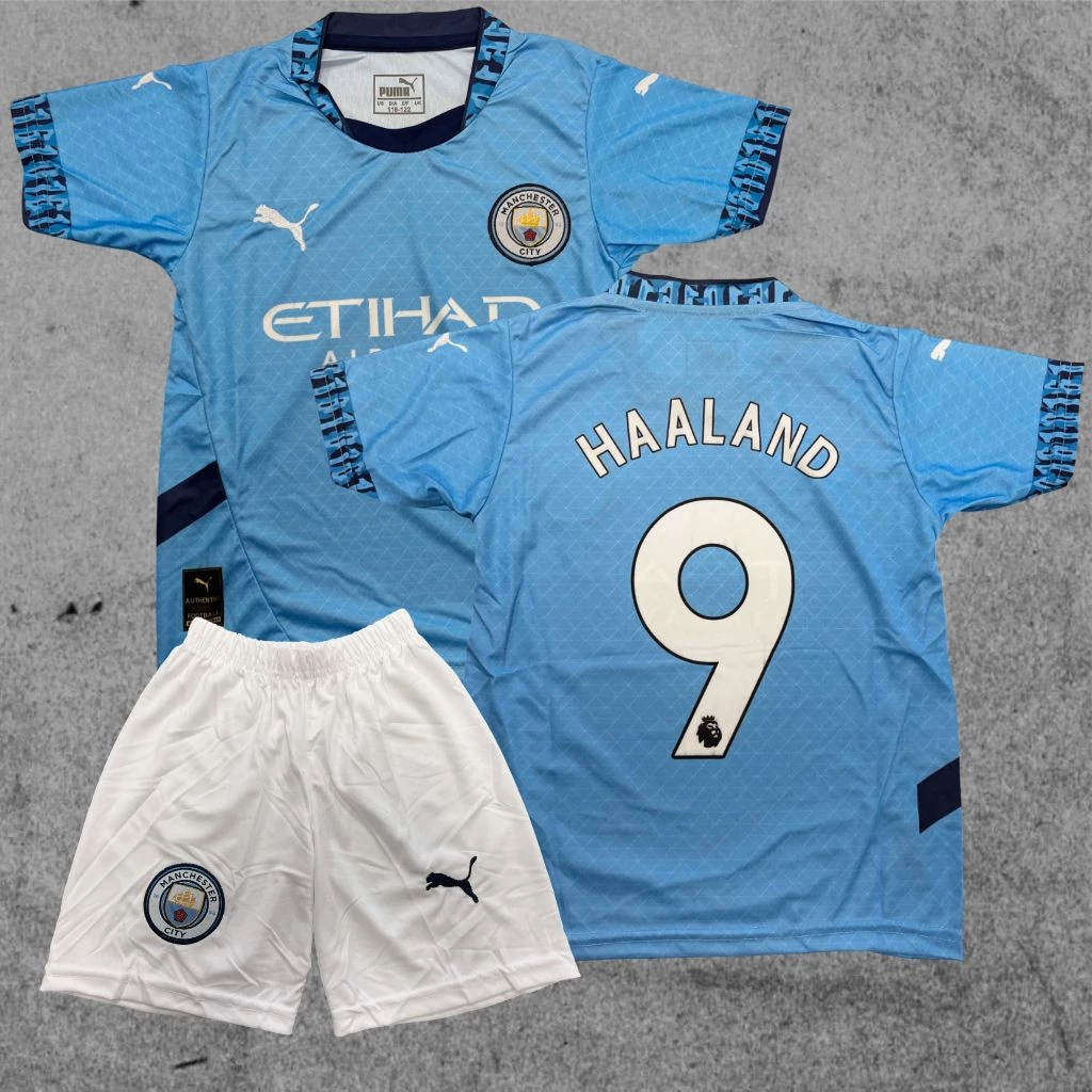 MANCHESTER CITY - Haaland szurkolói gyerek mez szett