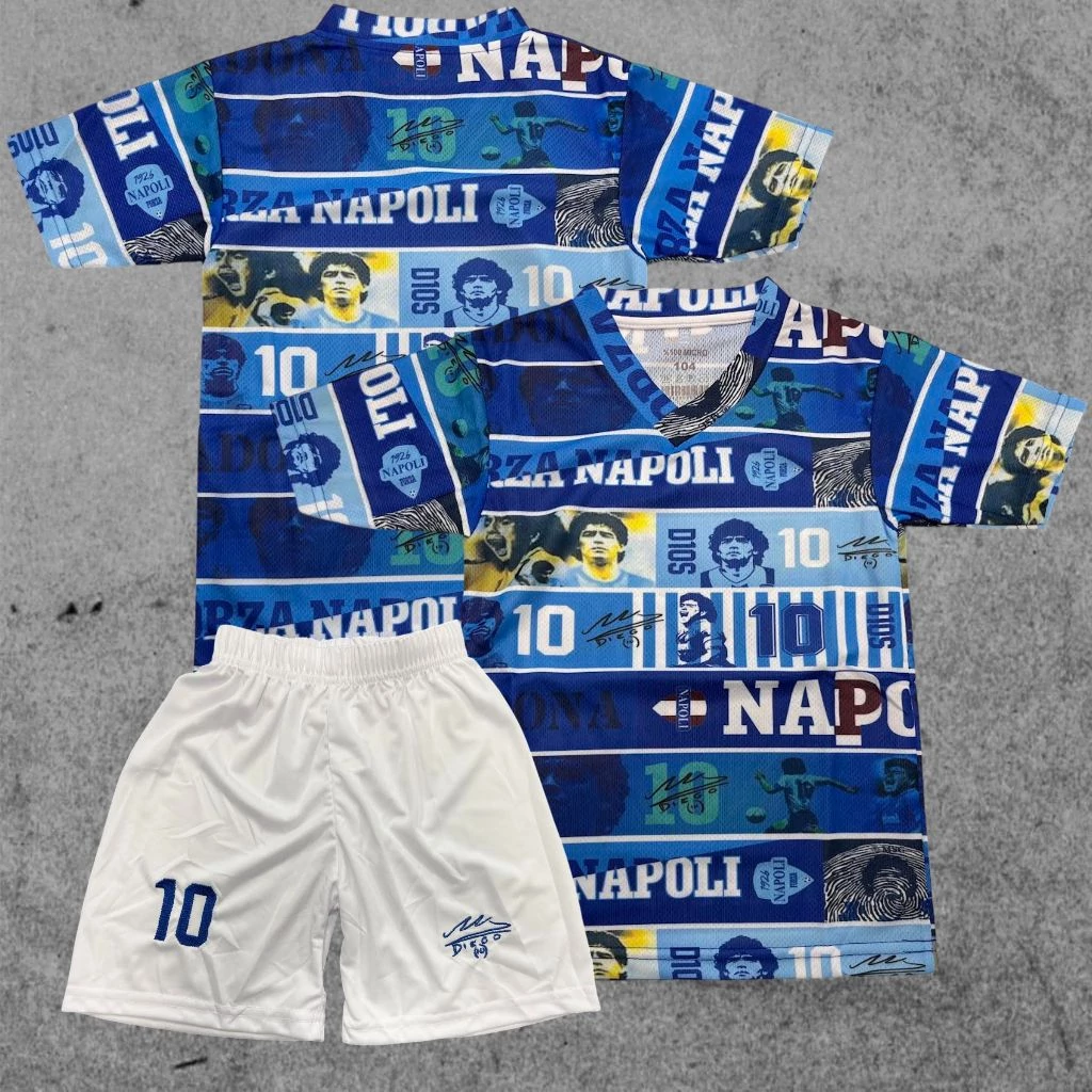 Speciális szurkolói gyerek mez - Maradona szurkolói gyerek mez szett