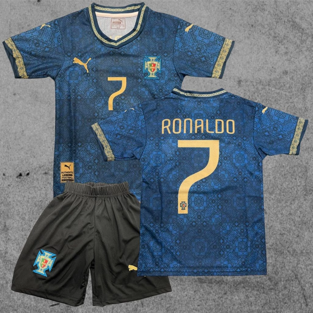 PORTUGÁL VÁLOGATOTT - Ronaldo szurkolói gyerek mez szett