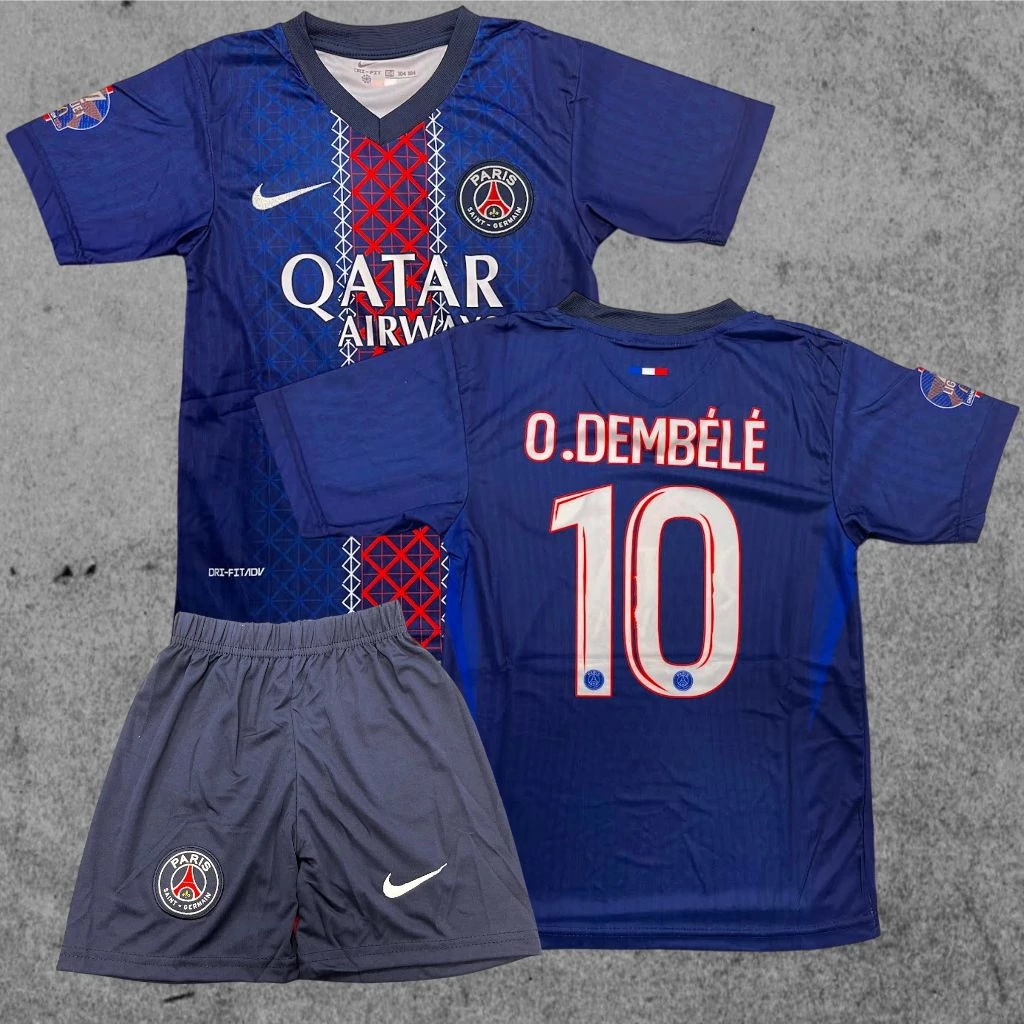 PSG - O.Dembélé szurkolói gyerek mez szett