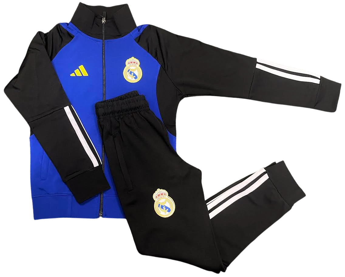 REAL MADRID gyerek melegítő szett királykék-fekete