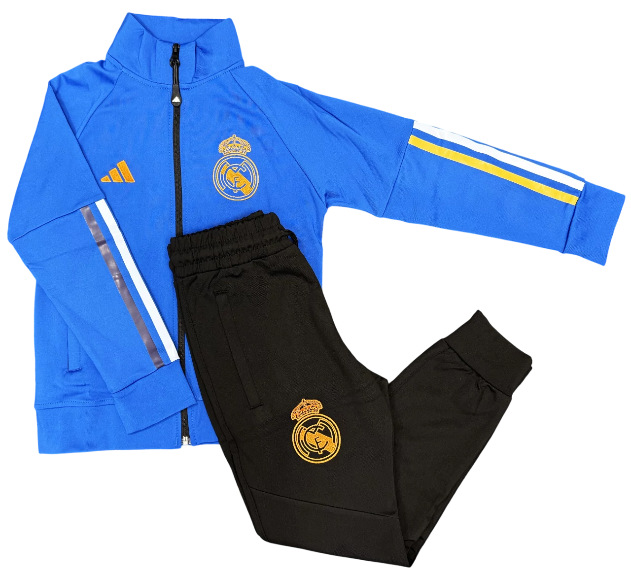 REAL MADRID gyerek melegítő szett kék-narancs-fekete