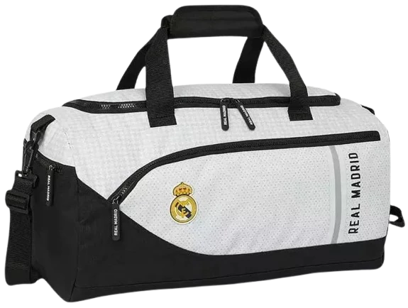 REAL MADRID sporttáska, nagy fehér utazótáska 